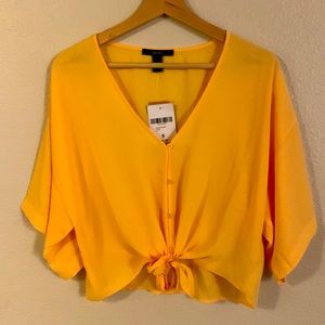 Forever 21 yellow top.